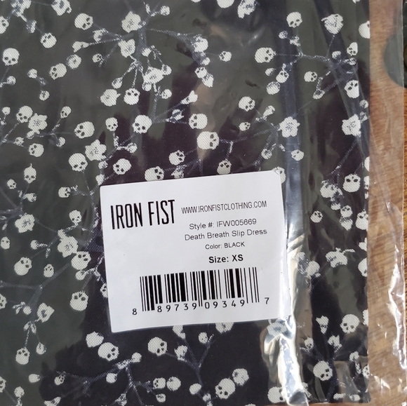 ☠ Iron Fist Death Breath Slip Dress ☠ - Picture 8 of 16